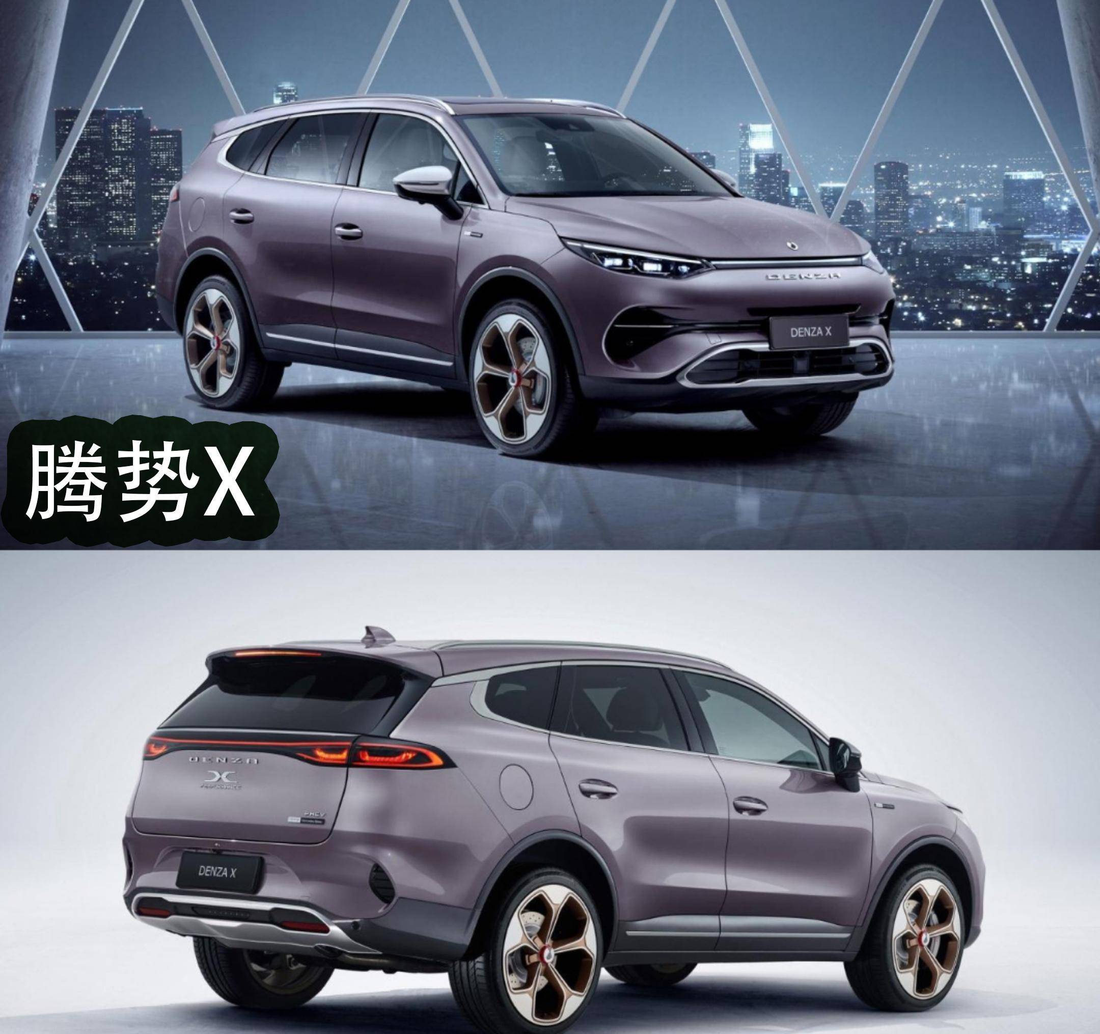 字母n很能联想到"new",寓意着腾势品牌战略势