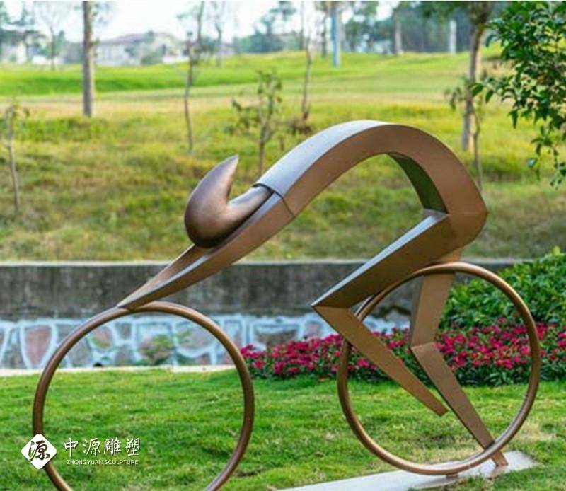 骑行之美:用雕塑感受自行车文化的魅力