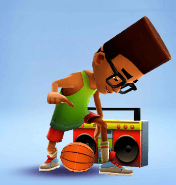 地铁跑酷经典角色小黑人物获取方法_滑板_形象_解锁