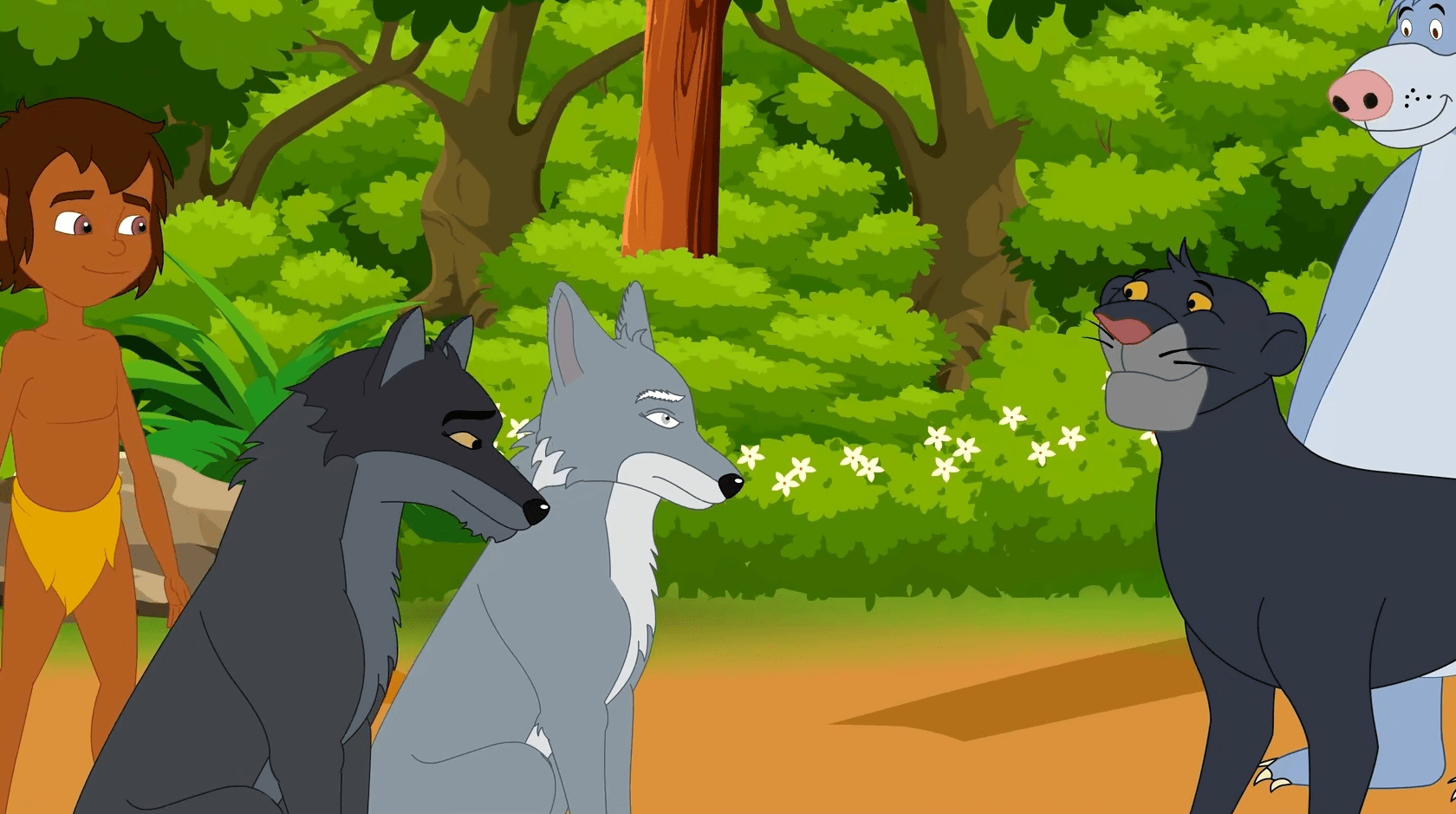 《丛林故事》| 被狼养大的人类孩子,也终将要与丛林告别_毛葛利_希尔