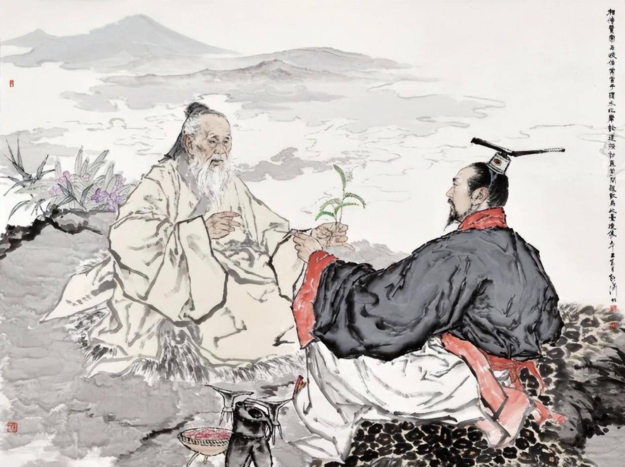 究天文,穷地理,岐黄问难,雷公成内经