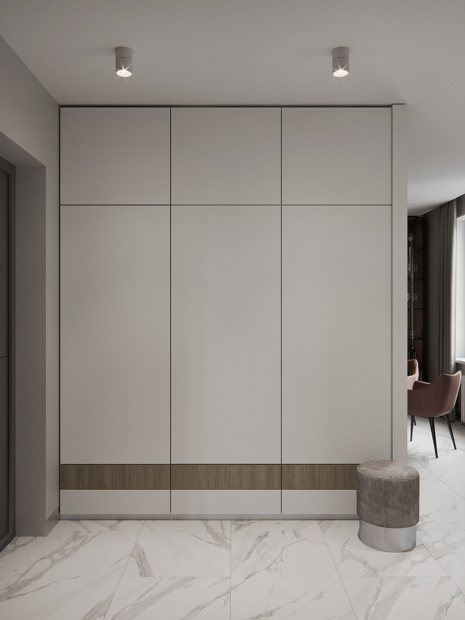 高颜值的无把手柜子了解一下!_拉手_设计_门板