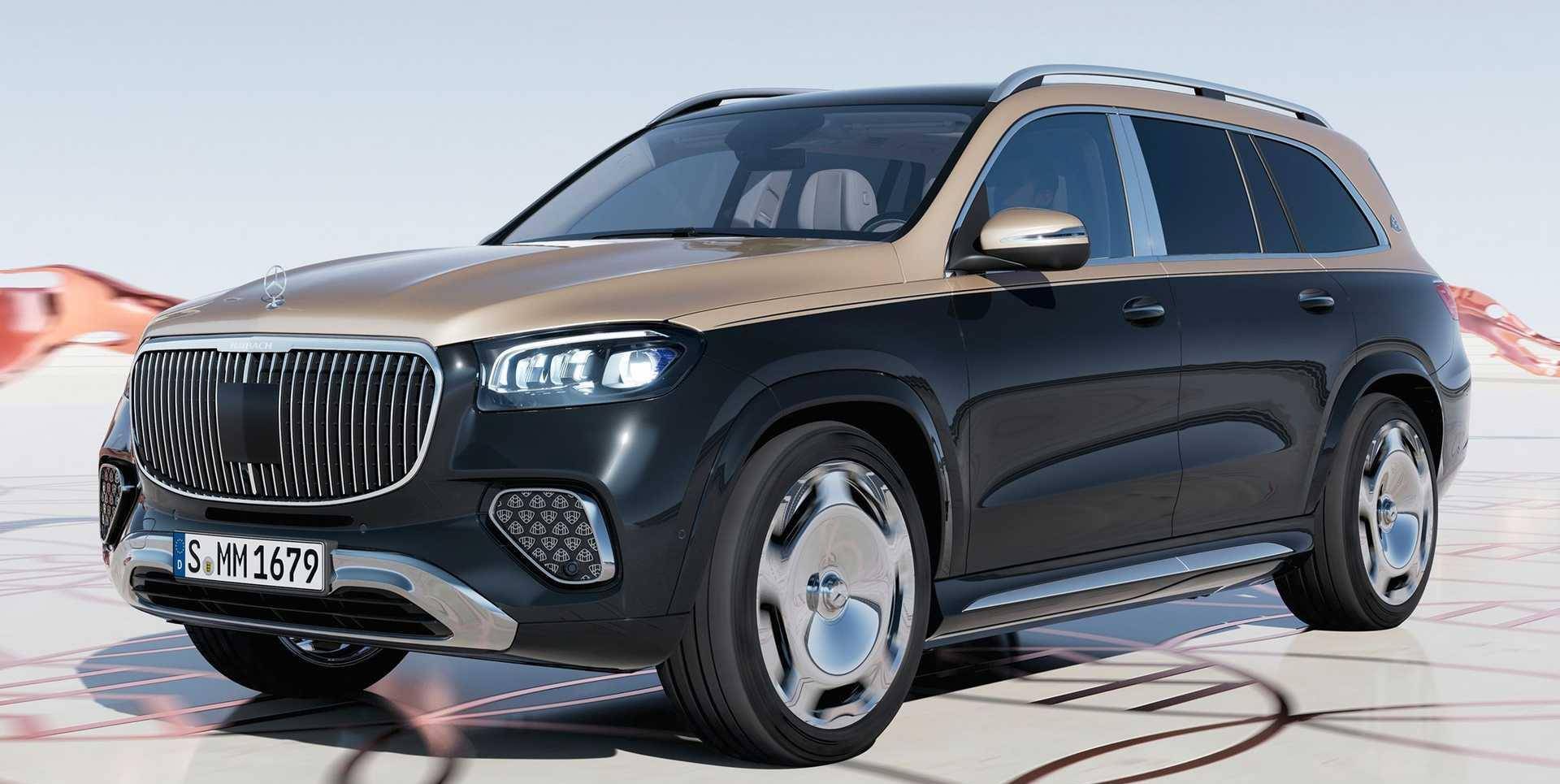 2024款奔驰gls外观有调整,甩掉了gle的影子,预计下半年上市_搜狐汽车