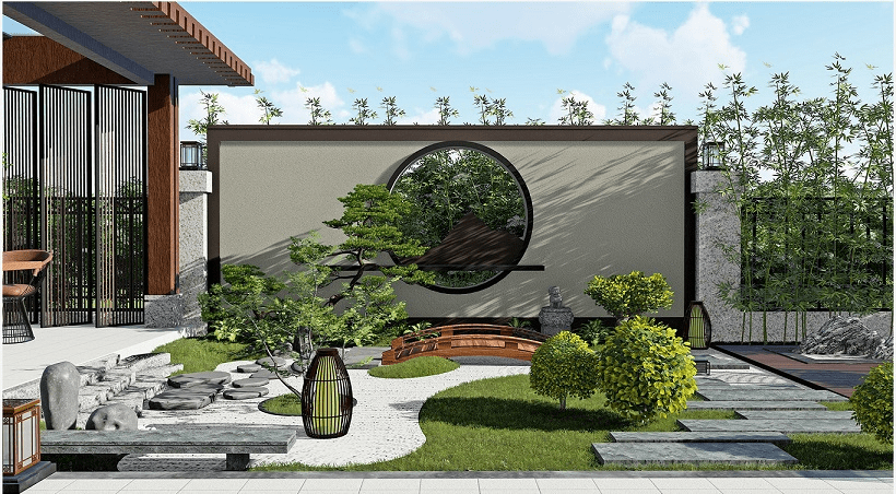 庭院景观设计,别墅庭院景观设计,公园绿化设计,道路景观设计_自然