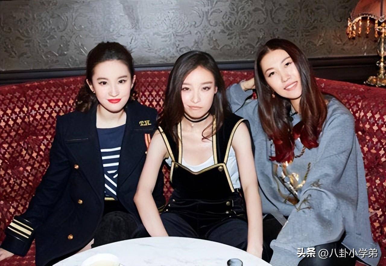 与唐嫣,景甜同框,刘亦菲仍然美得抢镜,清纯到了极致,在她的陪衬下,"美