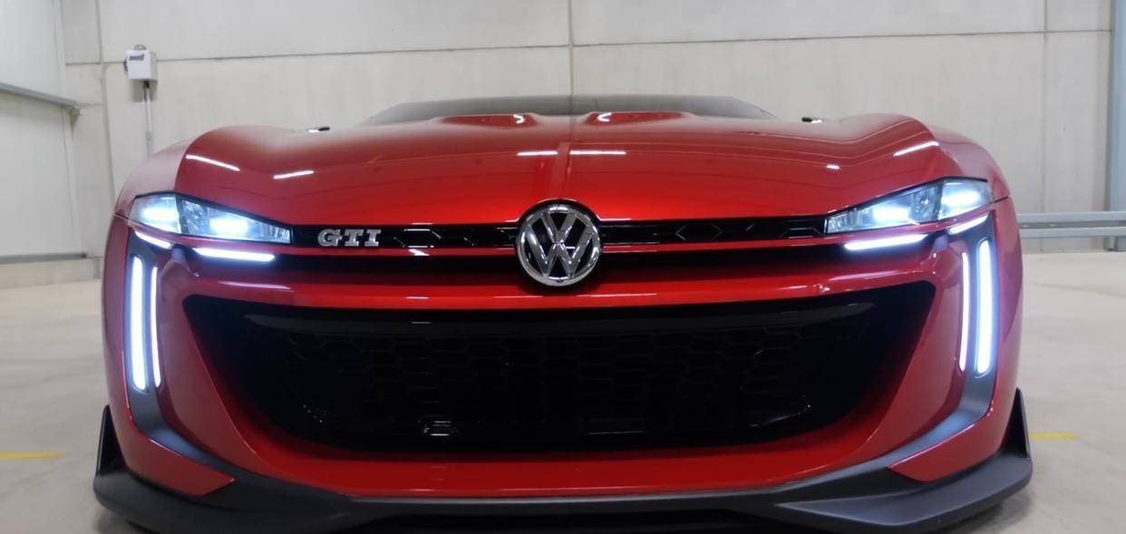 高尔夫gti roadster:3.6秒,500匹,剪刀门你见过吗?_搜狐汽车_搜狐网