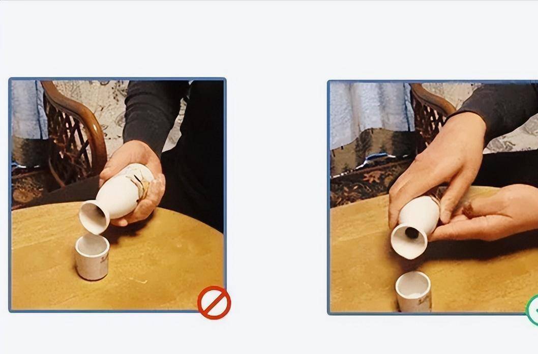 想一想,你一脸客气地说给人满上满上,结果动作却是"古代用的反手祭祀