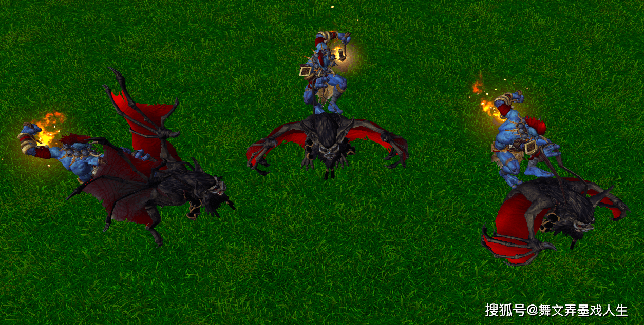 魔兽争霸3：自爆蝙蝠（巨魔蝙蝠骑士）是什么样的存在？_搜狐网