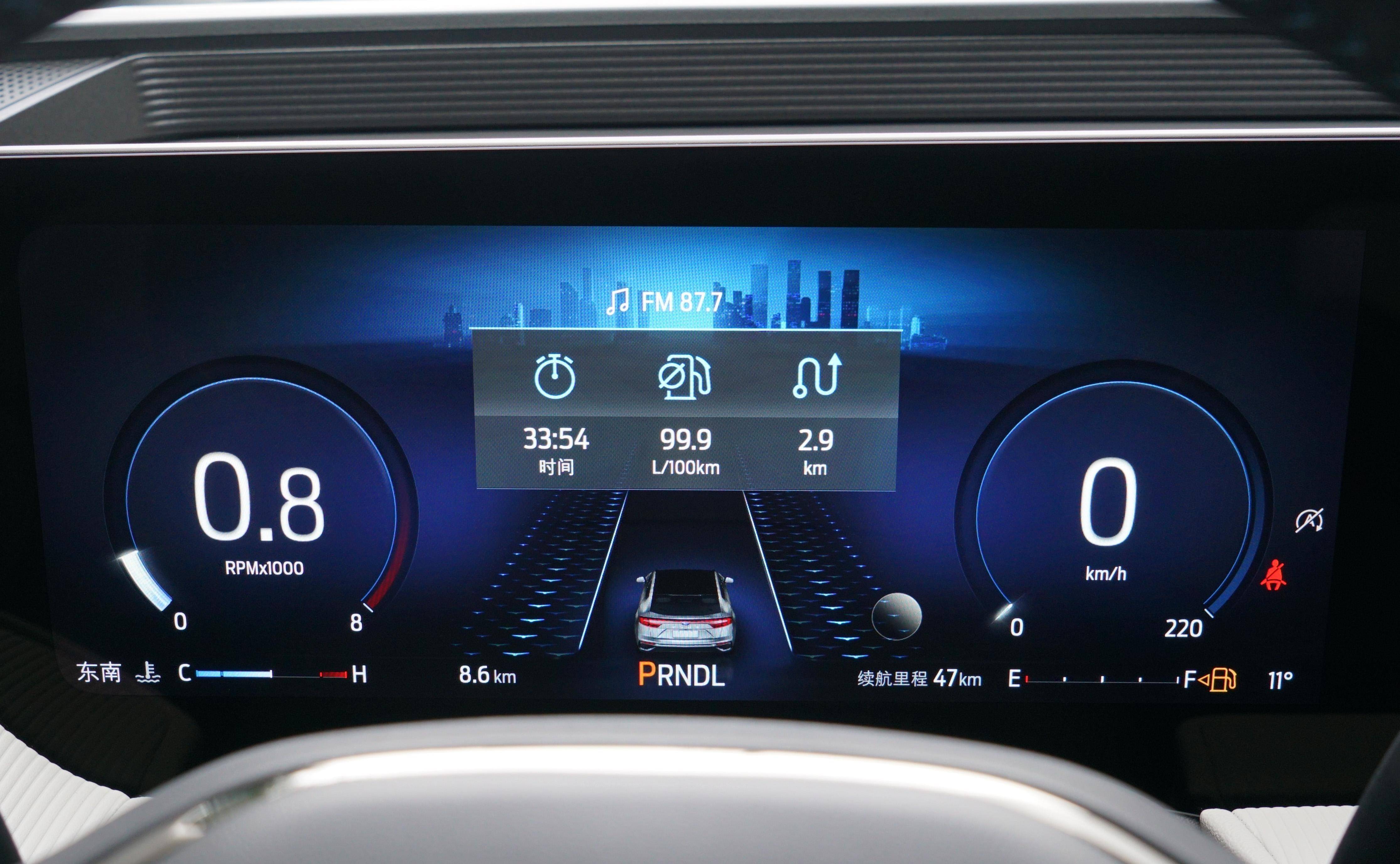 中控大屏,轴距2945mm,长安福特evos只是特供车这么简单吗_搜狐汽车