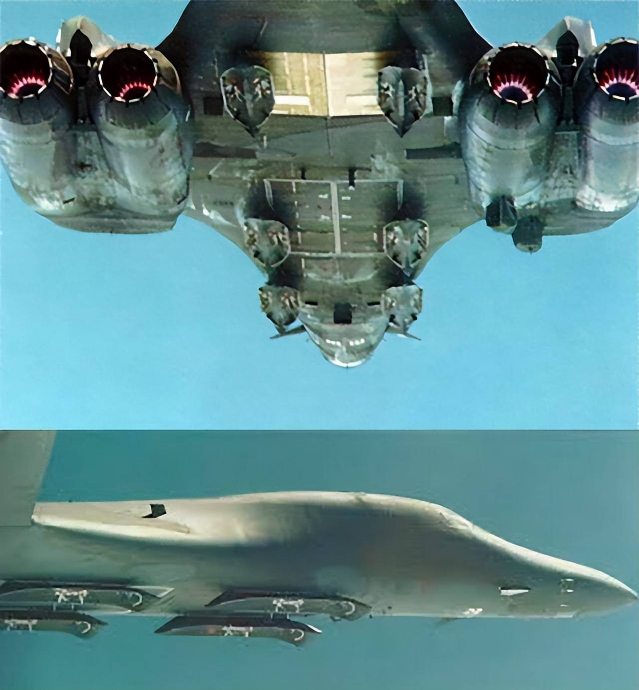 b-1b正在测试发射agm-158c的外部挂架如果印度获得b-1b战略轰炸机