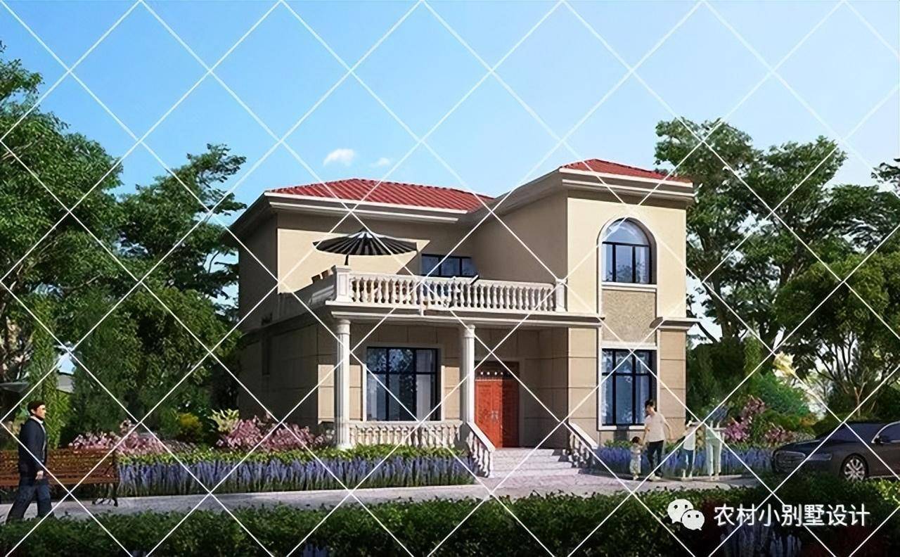 40款近几年带露台二层爆款农村别墅,农村建房标配晾晒观景两不误_生活