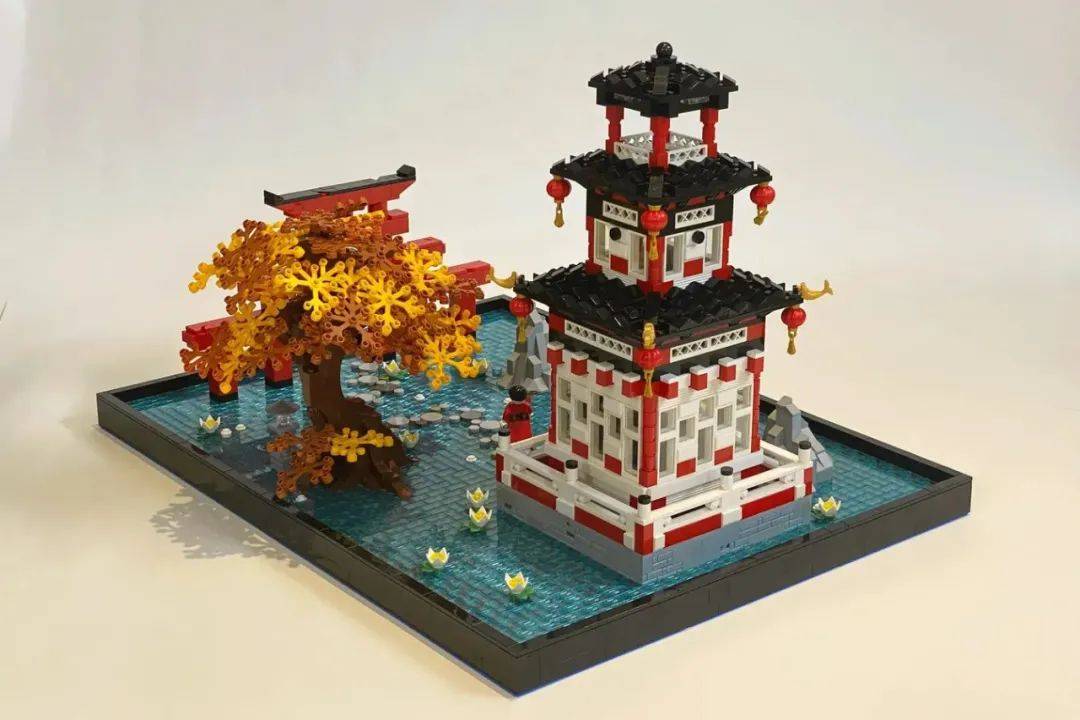 简约而有意境,乐高ideas作品《风中的灯笼》获得万票支持_平台_审查