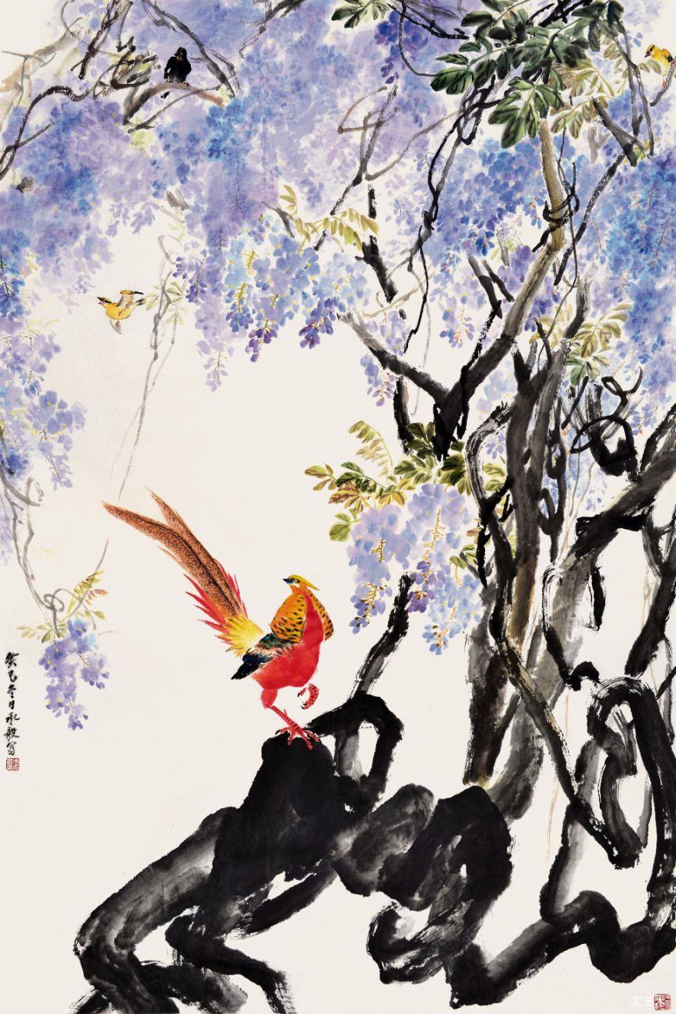 中国近现代名家画集李承毅_先生_年代_牡丹