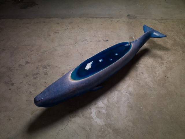 东方美学|优雅的鲸鱼雕塑_创作_背部_梦想