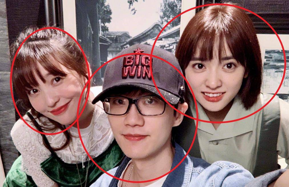 37岁金莎晒合照,搞怪表情可爱满分,我却留意许嵩沈月的关系_网友_平台