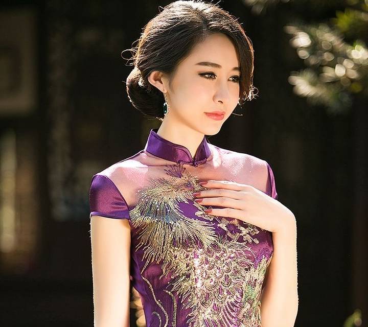 复古优雅的旗袍,最能穿出东方女性的美,优雅又端庄_时尚_气质_设计