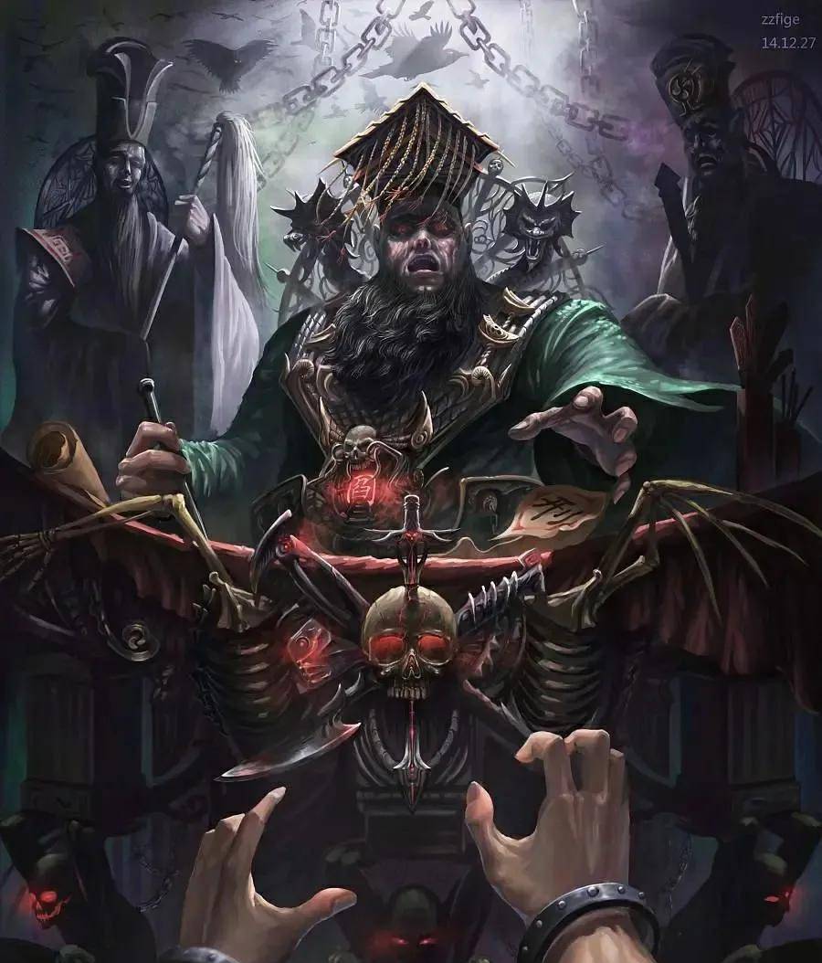 冥河老祖的道场在地府血海之中,同地藏王的阴山相邻.