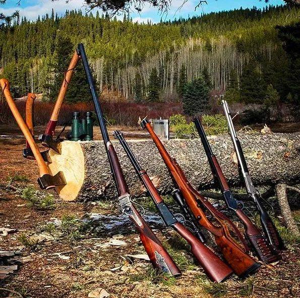 西部老牛仔"45-70杠杆式步枪"_武器_爱好者_韵味