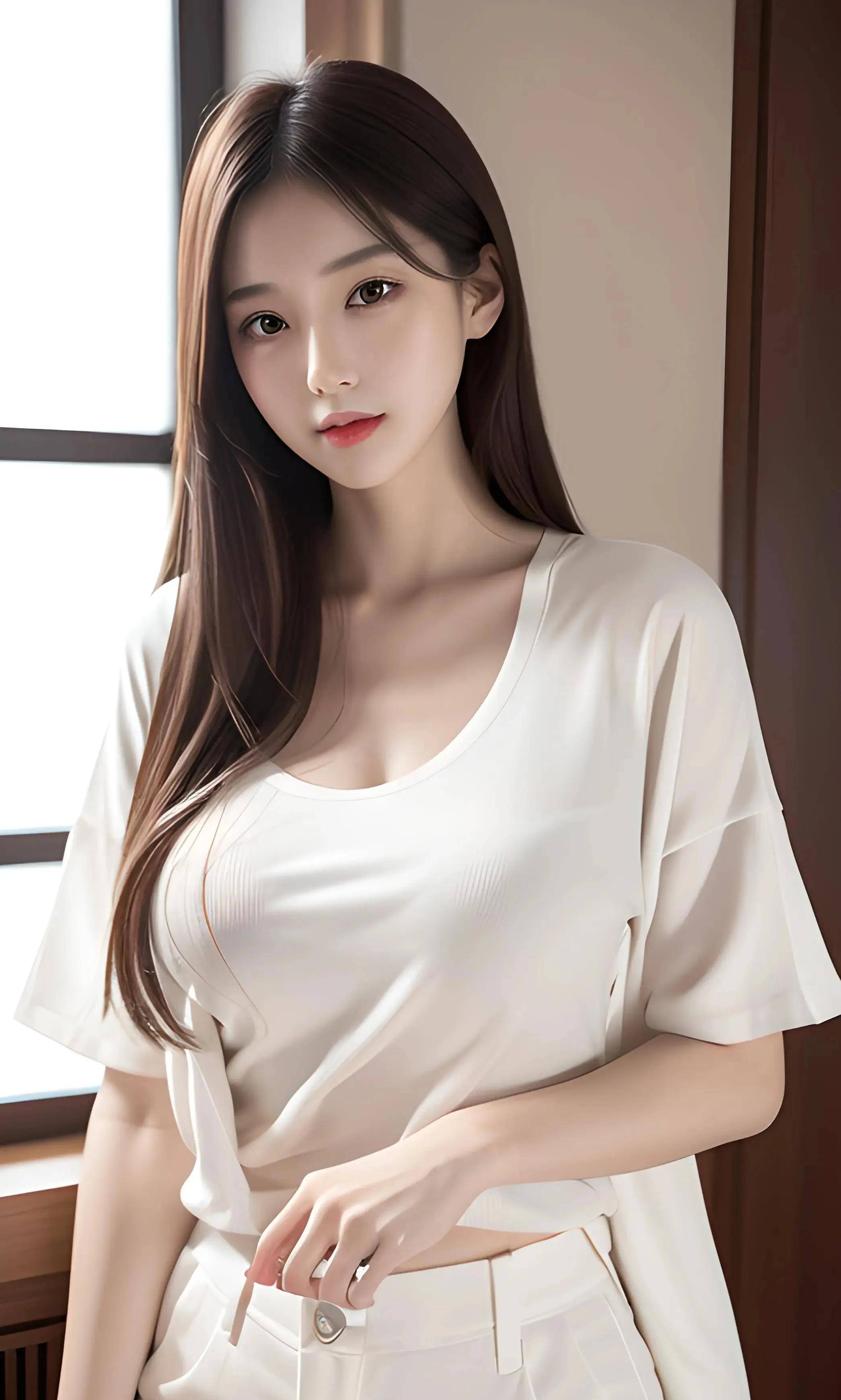 ai绘画-苗条高挑女友_生活_身材_睡眠