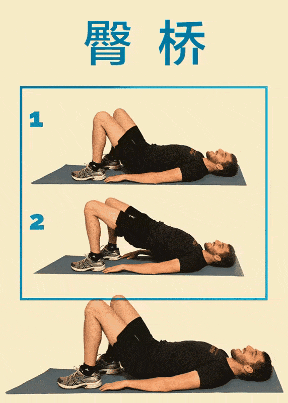 简单的5个动作,在家也能锻炼腰背肌,有效避免腰痛!