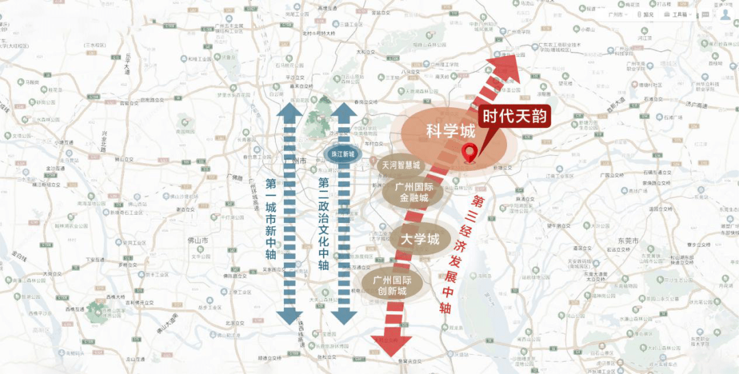 廣州日報,廣州高新區發佈21年廣州東進,從最初環市東經濟軸,珠江新城