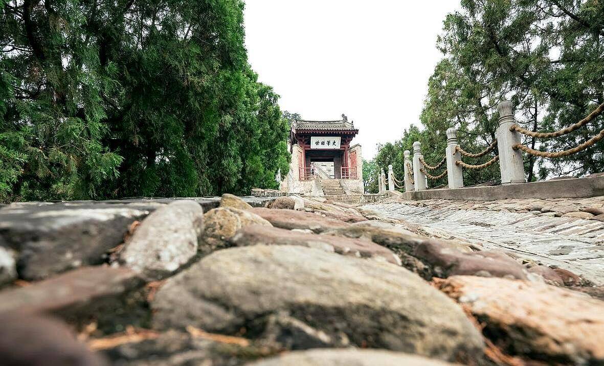韩城北营庙立面图图片