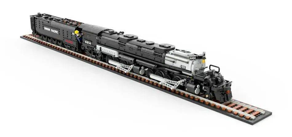 乐高ideas作品《大男孩蒸汽机车》获万票支持_太平洋_模型_车轮