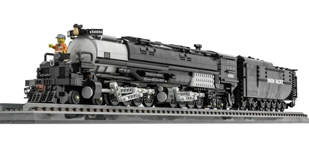 乐高大型蒸汽火车图片