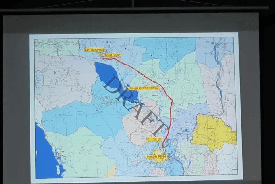 柬埔寨高速公路规划图图片