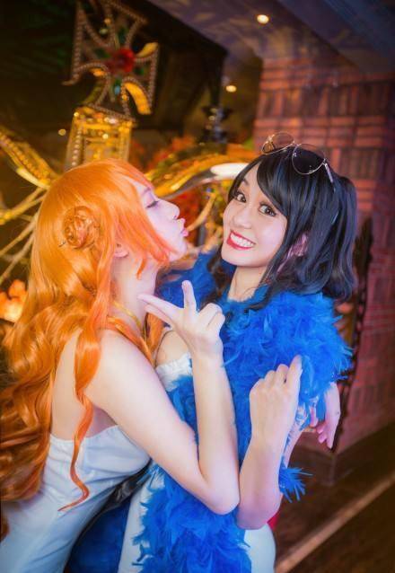 cos罗宾的六种风格,ps酷炫果实能力,第四位小姐姐cos罗宾很美_形象