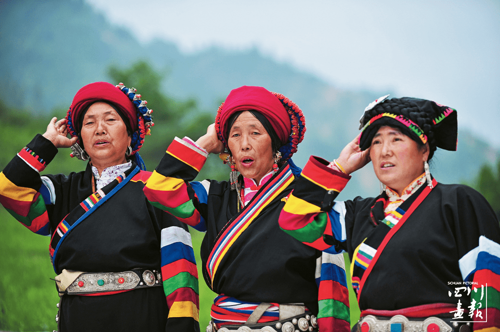 流传于松潘县小姓乡与镇坪乡的少数羌族山寨,是藏缅语族少数民族多