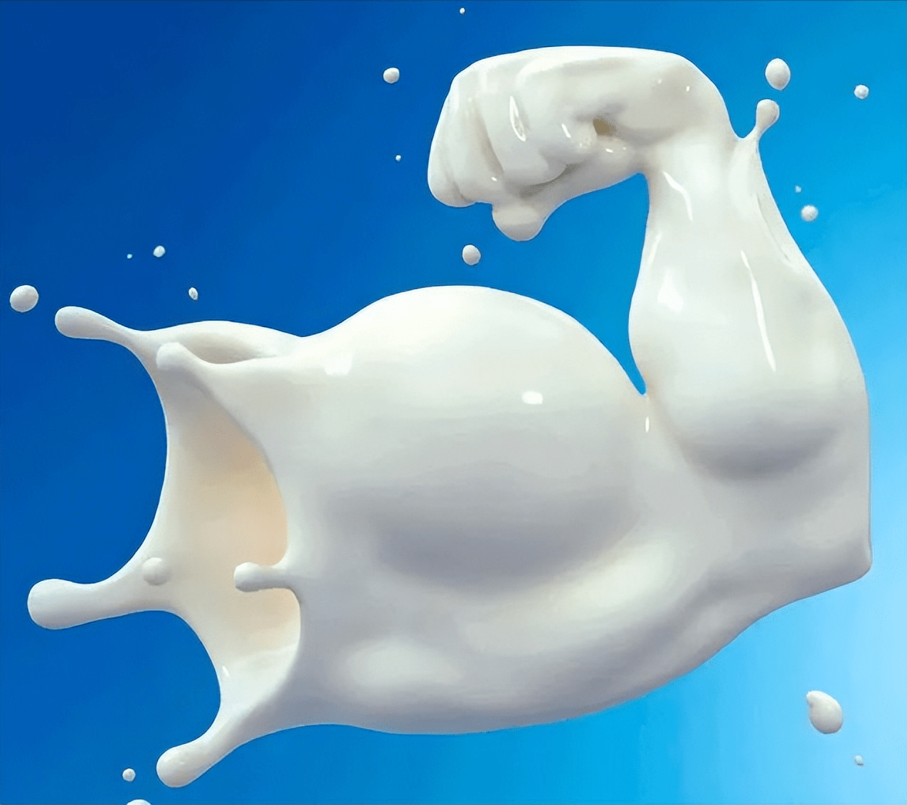 这句深入人心的广告不仅把牛奶品牌推出去了,更让牛奶和强壮身体做了