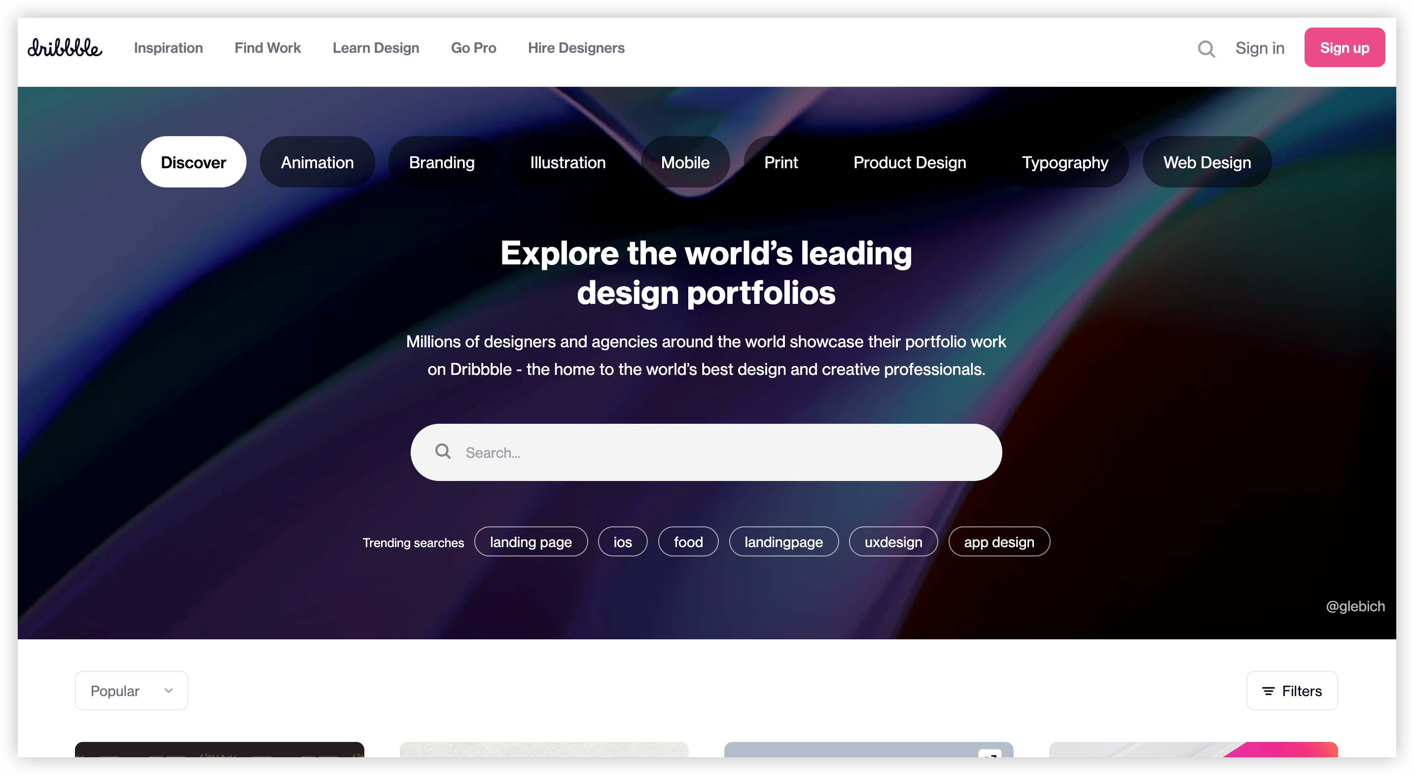 gtn9.com/index.aspx2.站酷https://www.zcool.com.cn/3.