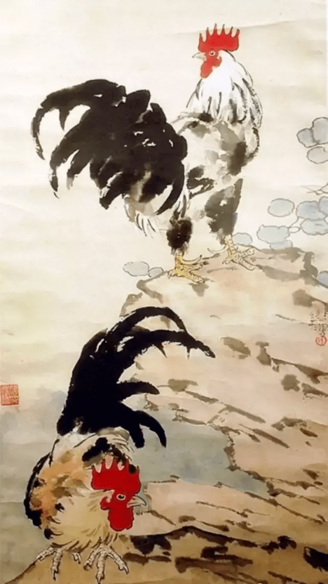 十大名家画鸡,太精彩啦!_作品_中国_艺术
