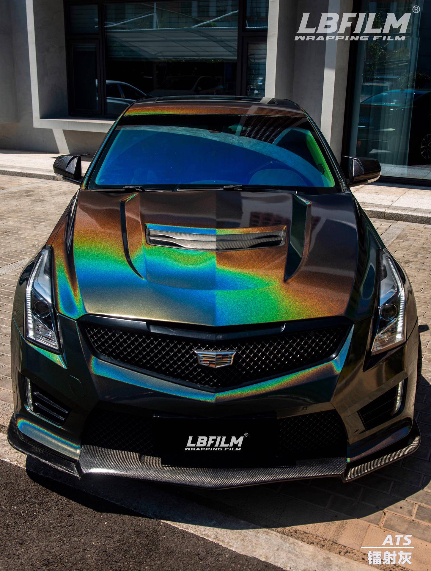 凯迪拉克lbfilm改色膜镭射灰,由内而外地散发着光芒_颜色_人们_品牌