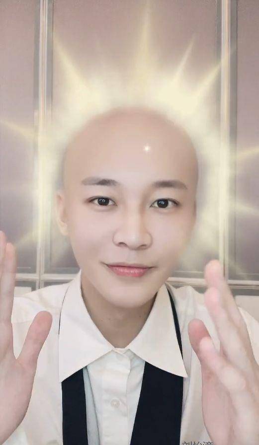 明星遇到"光头特效",失去了头发的衬托,暴露真实颜值_龚俊_杨蓉