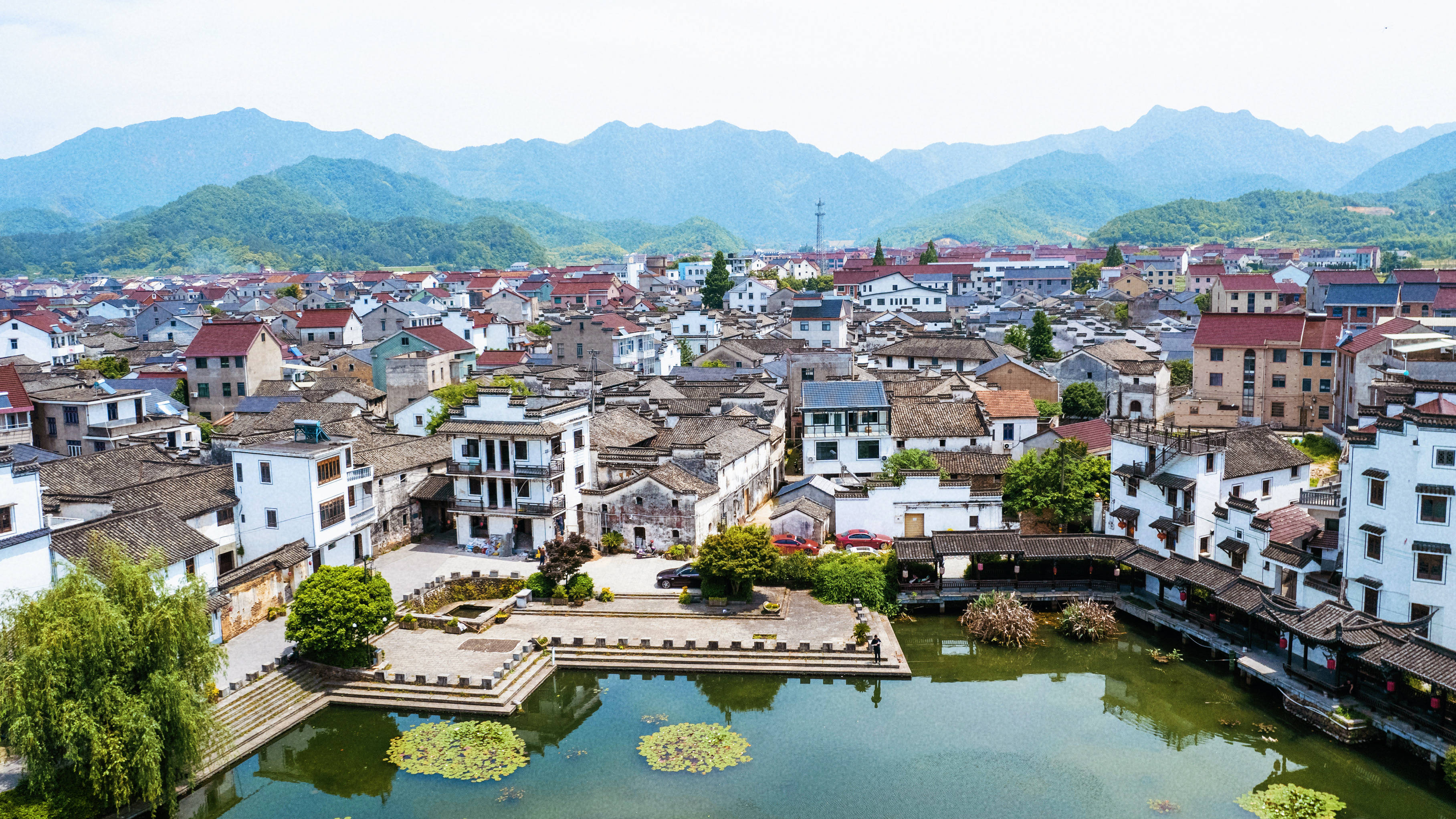 杭州周边超小众免票古村落,游客很少