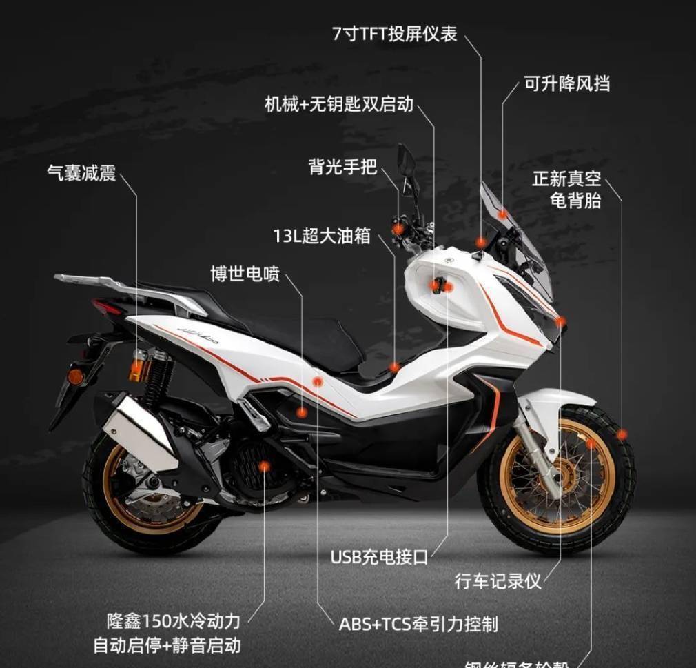 又一款adv踏板来啦!天鹰tt150上市,售价13980元起_搜狐汽车_搜狐网