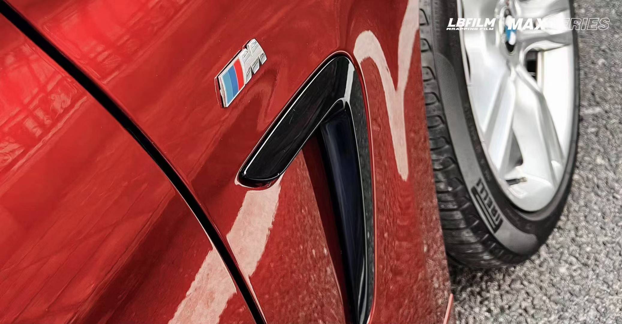 宝马4系lbfilm液态金属龙血红改色膜,浓郁冷艳的暗红色_搜狐汽车_搜狐