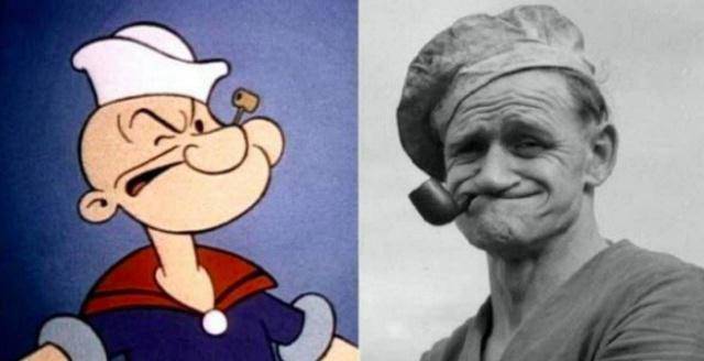 大力水手真实原型:擅长拳击,几乎和漫画形象一模一样_格尔_小镇