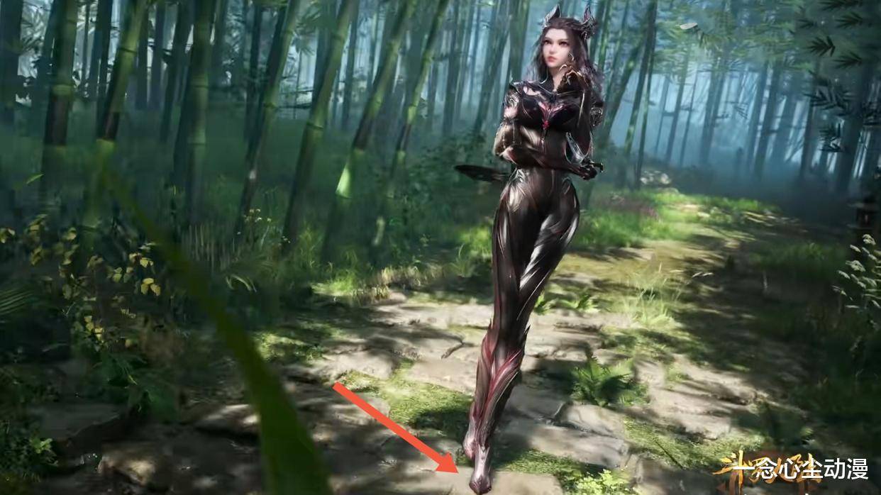 朱竹清新造型很妖艳,大腿根设计讨好戴沐白,高跟鞋攻击力强悍_动漫