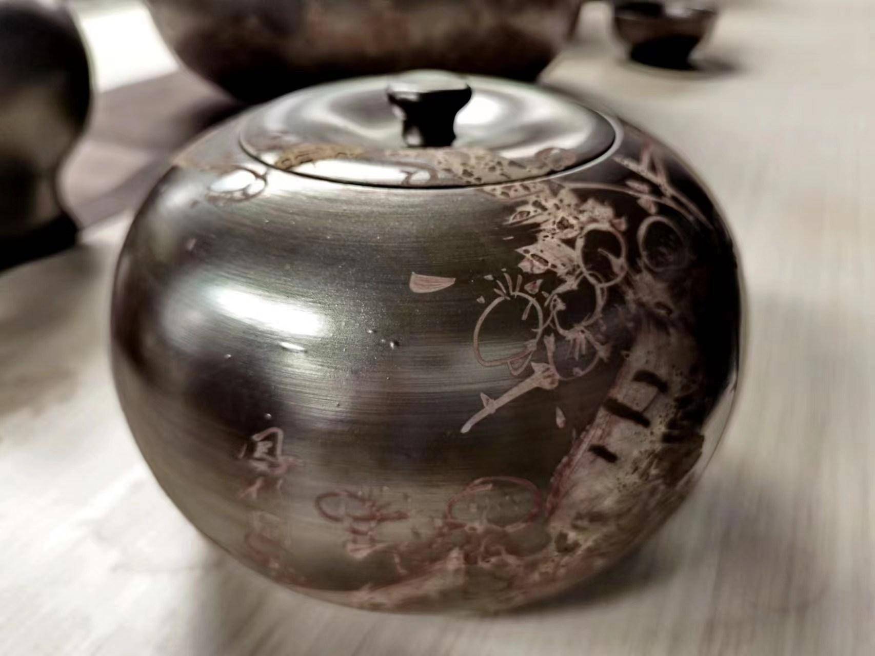 遇见,透出结晶的美——谷凤羽滇瓦斑砂陶艺_云南_陶瓷_作品