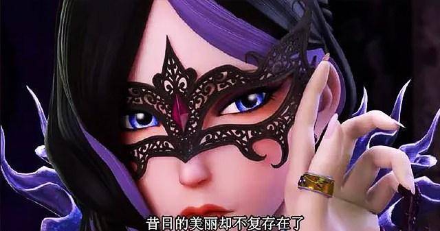 毒夕绯摘下面具,她昔日的美貌以不复存在,但是侧脸