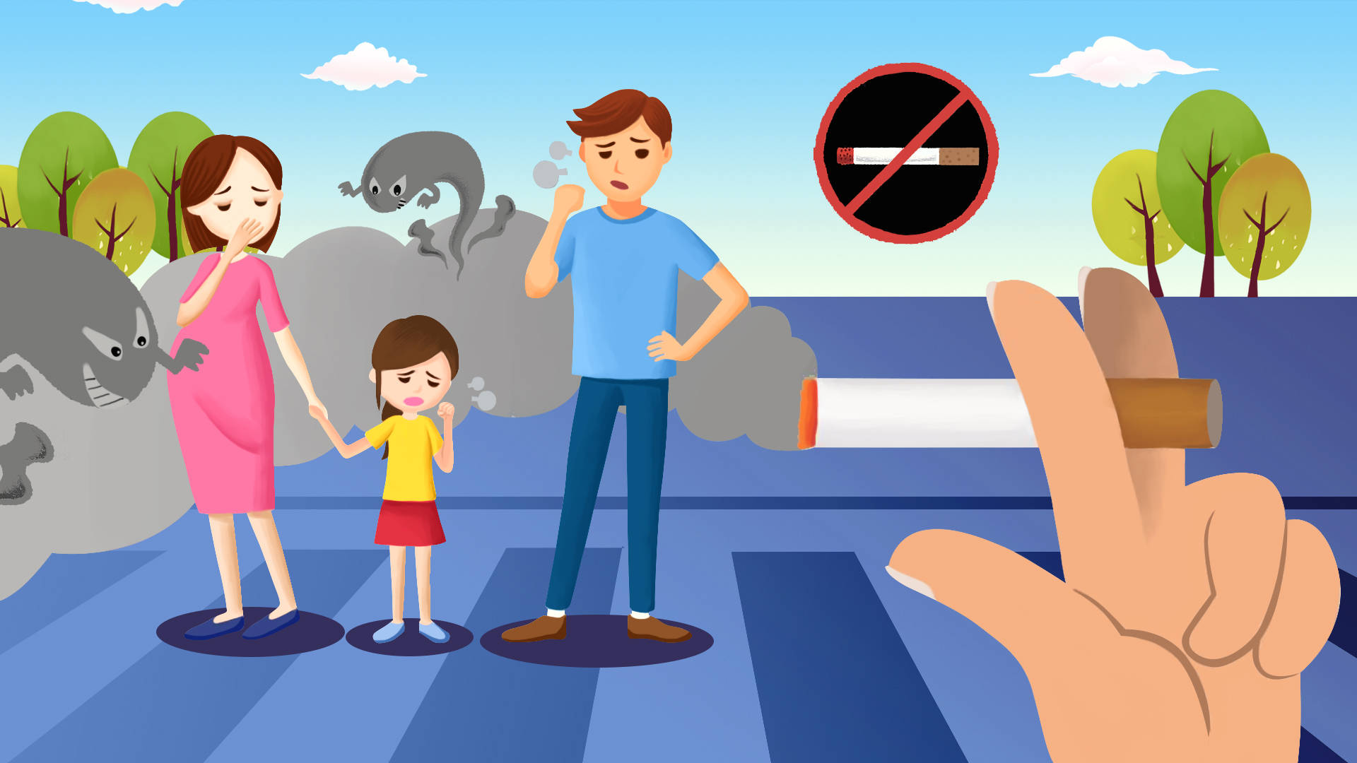 二手烟危害大,却没想到还有比二手烟更可怕的!_残留_烟草_污染