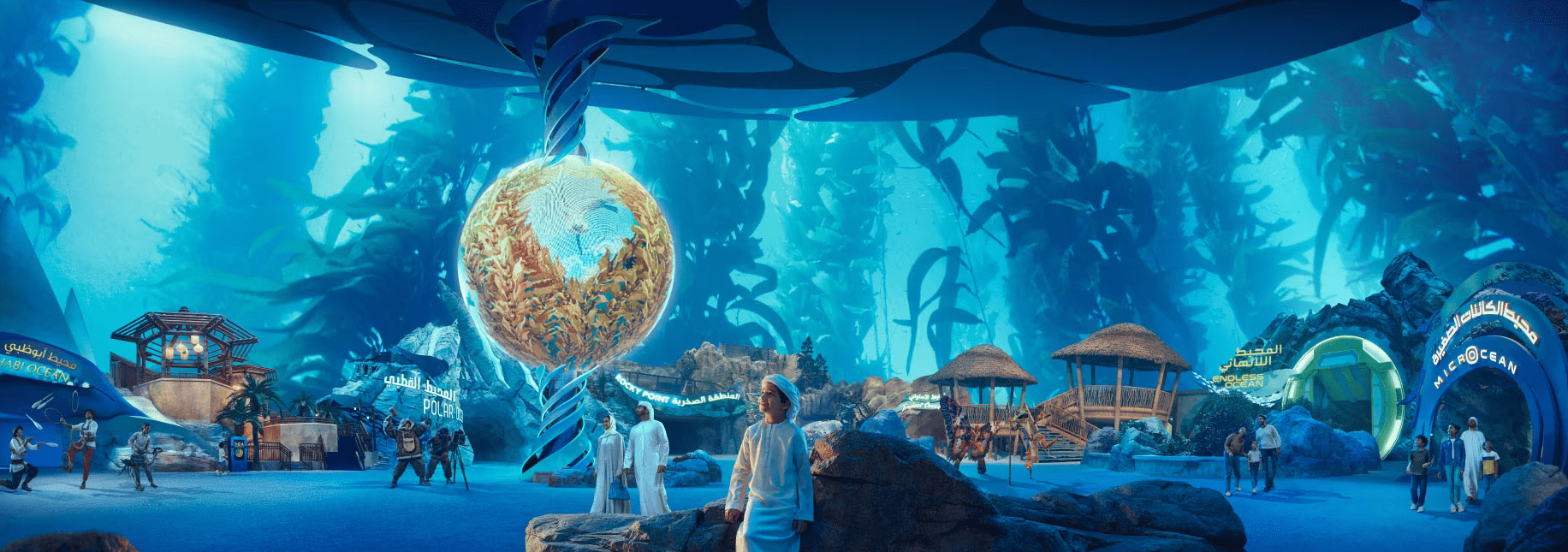 从珊瑚礁鲜艳的色彩到海洋生物优雅的动作,创造了真正身临其境的360度