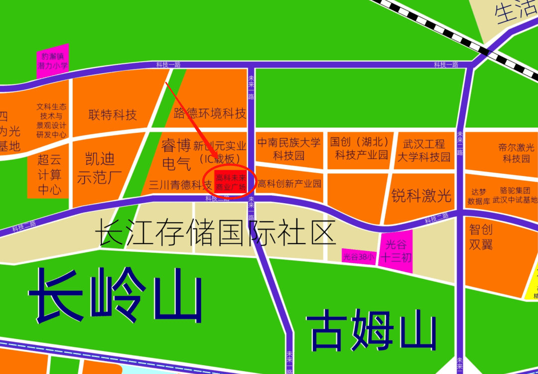 联投花山河tod综合体将面世!光谷三大商业体开业时间曝光