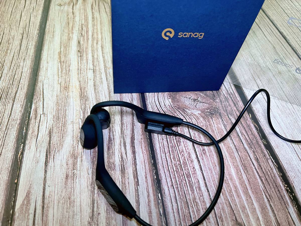 sanag塞那a50气传导耳机体验:时尚国际范,沉浸音乐清晰传达_蓝牙_运动