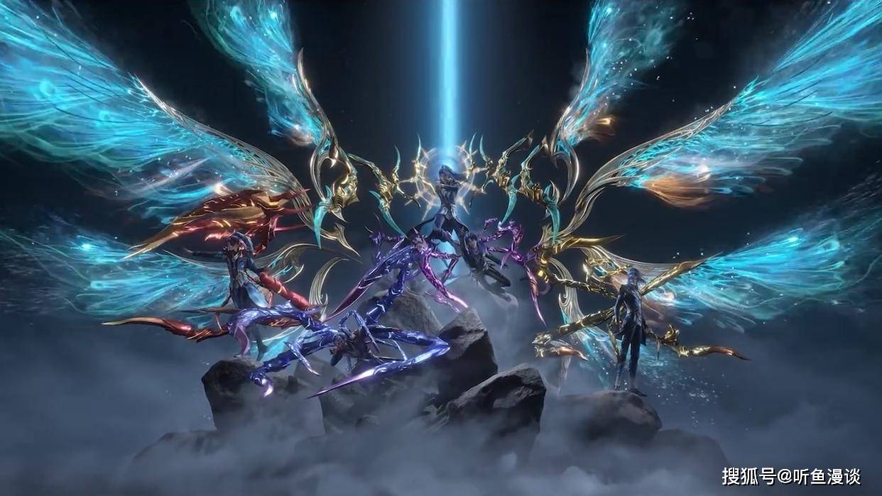 斗罗大陆:八蛛魂骨进化为海神八翼,经历了几次颜色改变?