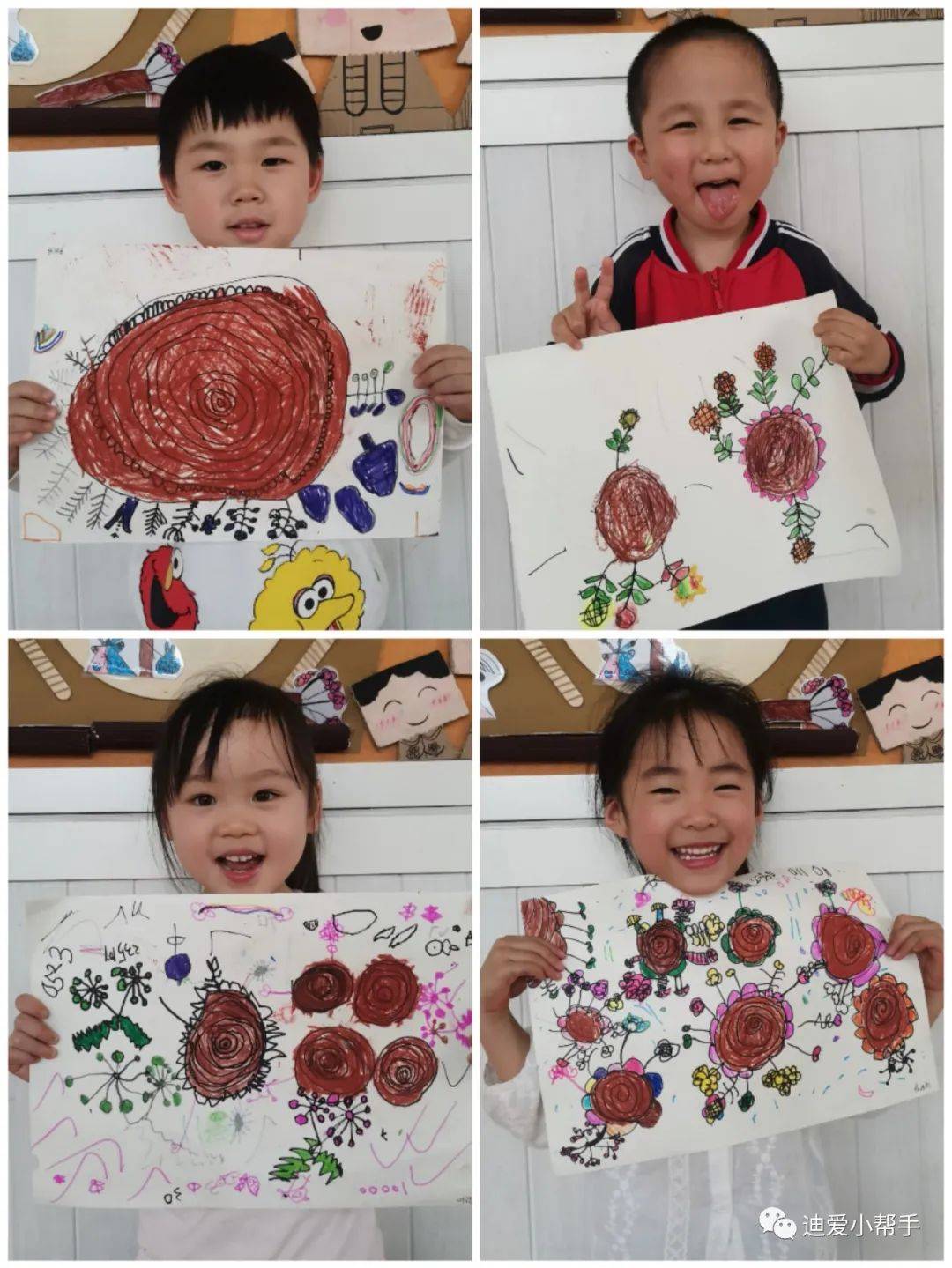 “遇见童心•邂逅童画”——迪爱宝贝麓山幼儿园幼儿涂鸦活动