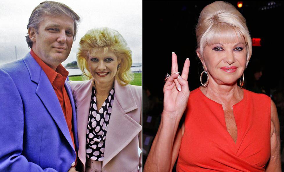 川普原配70岁了都这么敢穿!